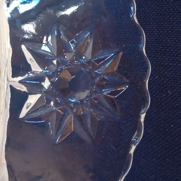 ANCHOR HOCKING EARLY AMERICAN GONDOLA DISH, MADE AT THAT TIME FOR ASPARAGUS - Picture 7 of 7